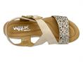 melluso 019270 crema sandalo donna pelle
