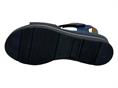 melluso 019185q navy sandalo donna pelle
