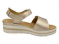 melluso 019185q platino sandalo pelle donna
