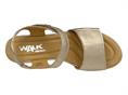 melluso 019185q platino sandalo pelle donna