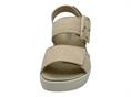 melluso 019185q platino sandalo pelle donna