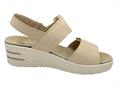 melluso 019185q platino sandalo pelle donna