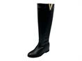 anima iv100 nero stivale  donna pelle zeppa interna