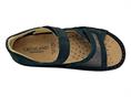 grunland sc5635 nero sandalo  donna plantare