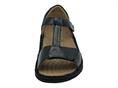 GRUNLAND SC5633 nero lucido sandalo sanitario donna