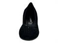 calpierre db604 nero decolte camoscio donna